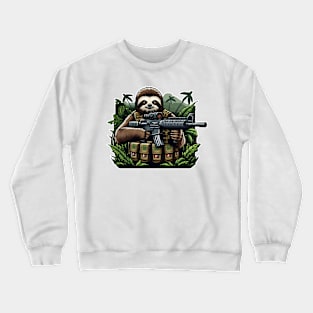 Tactical Sloth Crewneck Sweatshirt